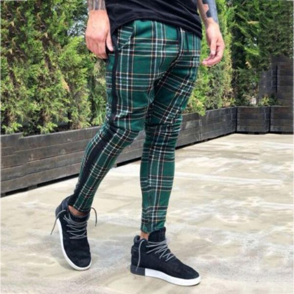 men's long casual sport pants slim fit plaid trousers running joggers sweatpants and comfortable, Black
men's long casual sport pants slim fit plaid trousers running joggers sweatpants and comfortable, Black
