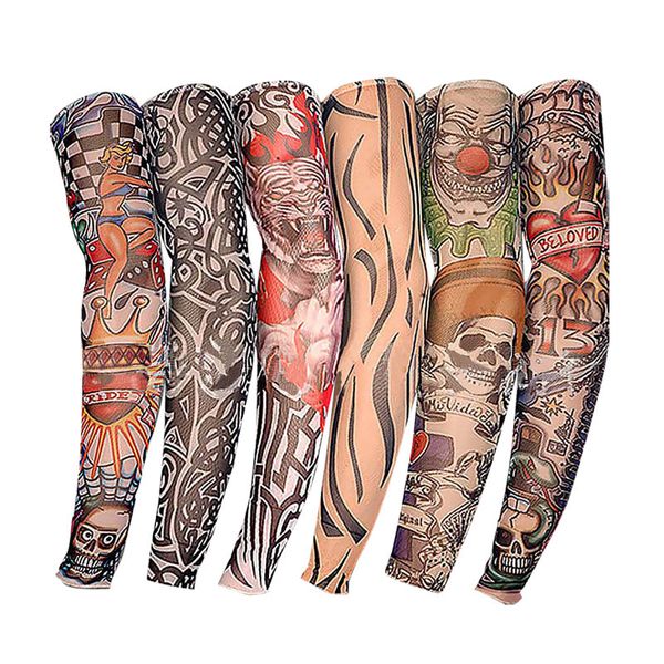 6pcs new nylon elastic fake temporary tattoo sleeve designs body arm stockings tatoo for cool men women
6pcs new nylon elastic fake temporary tattoo sleeve designs body arm stockings tatoo for cool men women