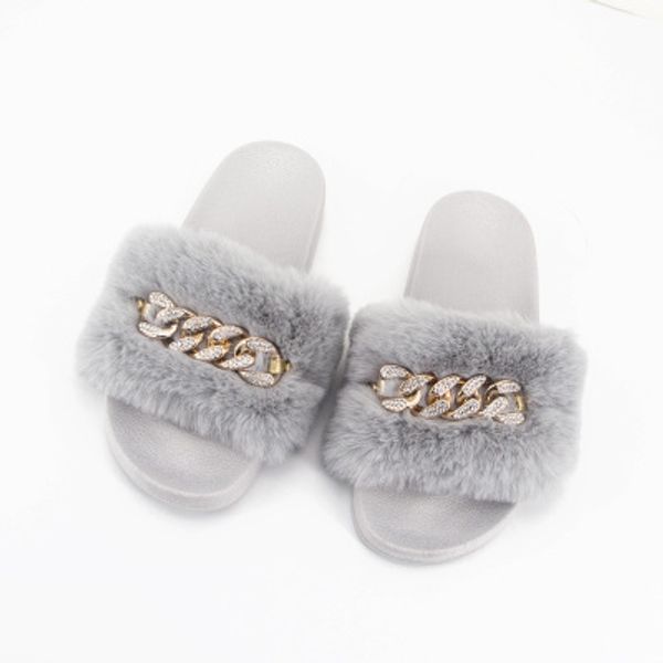 women slides new furry slippers diamond chain flip flops women femme ete chanclas mujer pantoufle femme hot, Black
women slides new furry slippers diamond chain flip flops women femme ete chanclas mujer pantoufle femme hot, Black