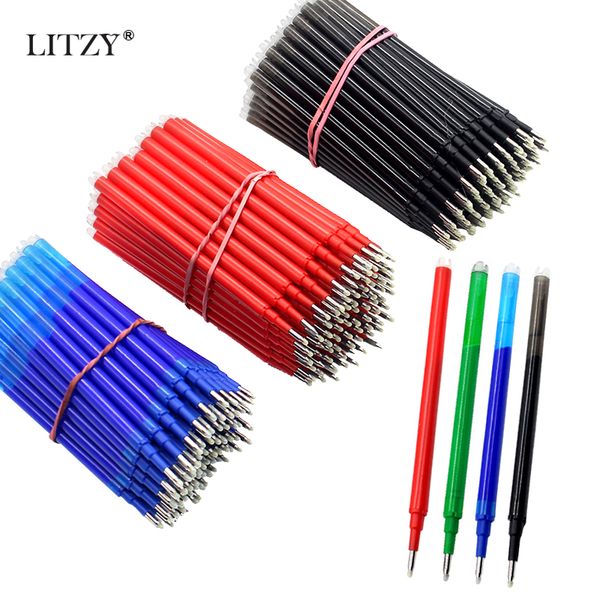 10pcs erasable gel pen refill 0.5mm black/blue/red ink erasable pen refill office school writing stationery accessories, Black;red
10pcs erasable gel pen refill 0.5mm black/blue/red ink erasable pen refill office school writing stationery accessories, Black;red