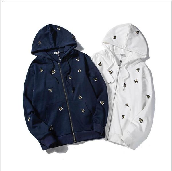 dr brand designer mens hoodies with bees cardigan luxury hoodies for men sweatshirts famous streetwear brand jackets clothing, Black;brown
dr brand designer mens hoodies with bees cardigan luxury hoodies for men sweatshirts famous streetwear brand jackets clothing, Black;brown