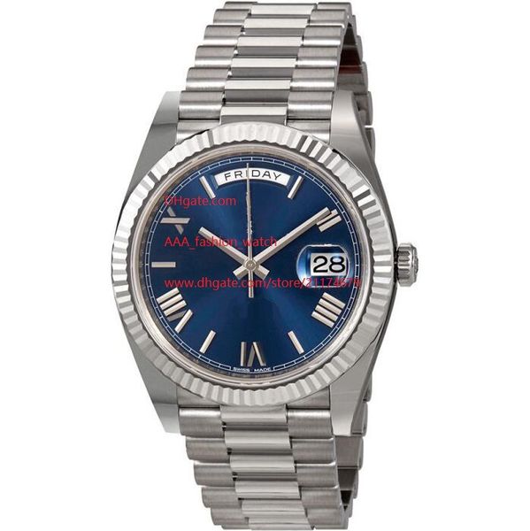 factory supplier wristwatches sapphire automatic mechanical stainless steel blue dial 41mm 228239 mens watch watches, Slivery;brown
factory supplier wristwatches sapphire automatic mechanical stainless steel blue dial 41mm 228239 mens watch watches, Slivery;brown