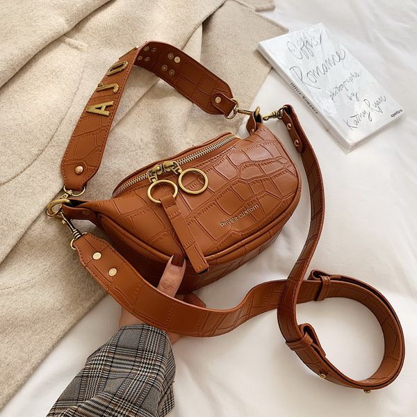 textured crocodile pattern shoulder bag female 2019 new waist bag female tide western style messenger saddle
textured crocodile pattern shoulder bag female 2019 new waist bag female tide western style messenger saddle