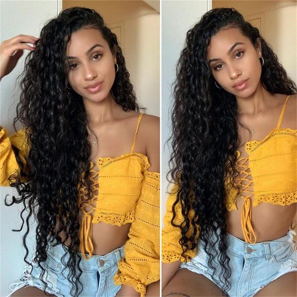 lace wigs front human hair peruvian fronatl water wave pre plucked with baby black women, Black;brown
lace wigs front human hair peruvian fronatl water wave pre plucked with baby black women, Black;brown