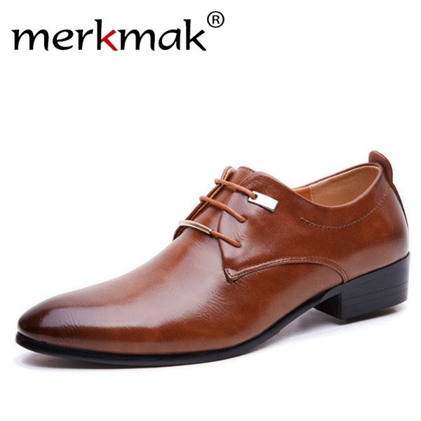 merkmak new brand men formal shoes slip on pointed toe patent leather oxford shoes for men dress business plus size 38-48, Black
merkmak new brand men formal shoes slip on pointed toe patent leather oxford shoes for men dress business plus size 38-48, Black