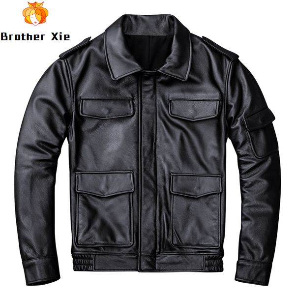 натуральная воловья кожа пилот ma 1 куртка мужчины плюс размер повседневная мульти карманы черный тонкий натуральная кожаная куртка мужской, Black
натуральная воловья кожа пилот ma 1 куртка мужчины плюс размер повседневная мульти карманы черный тонкий натуральная кожаная куртка мужской, Black
