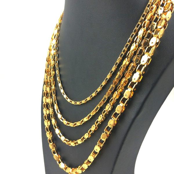 necklace mens gold chains stainless steel long necklace jewelry on the neck hip hop steel male accessories wholesale, Silver
necklace mens gold chains stainless steel long necklace jewelry on the neck hip hop steel male accessories wholesale, Silver