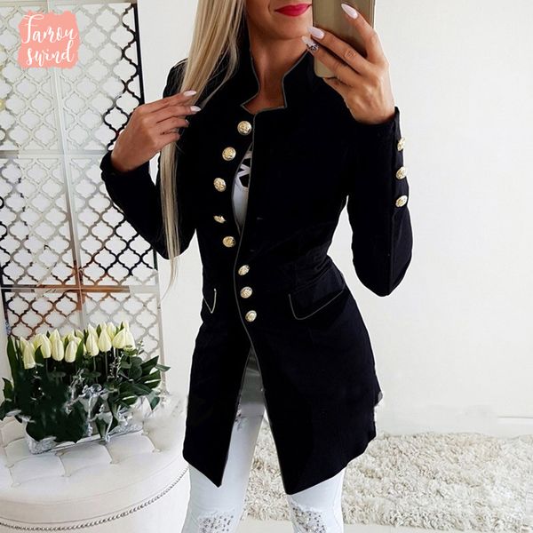 autumn women blazer fit smart casual long sleeve office lapel buttons plus size ladies ol jacket fall coats female, White;black
autumn women blazer fit smart casual long sleeve office lapel buttons plus size ladies ol jacket fall coats female, White;black