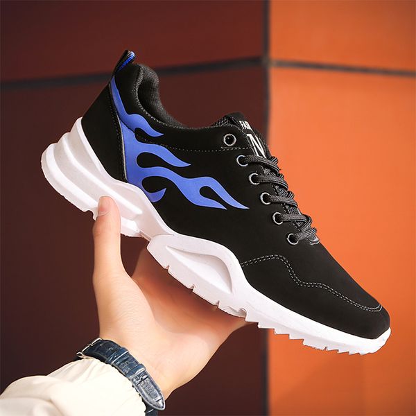 x78 man spring casual shoes breathable light men lace-up new women s leather shoes wild personality shoes fashion big size 39-46, Black
x78 man spring casual shoes breathable light men lace-up new women s leather shoes wild personality shoes fashion big size 39-46, Black