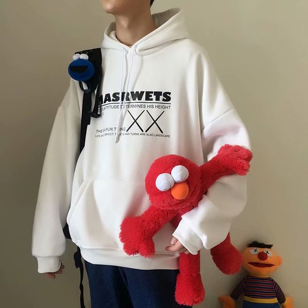 septhydrogen fashion designer brand ka mens hoodies sesame street kaws autumn winter plus velvet hooded sweater students thick warm sweaters, Black
septhydrogen fashion designer brand ka mens hoodies sesame street kaws autumn winter plus velvet hooded sweater students thick warm sweaters, Black