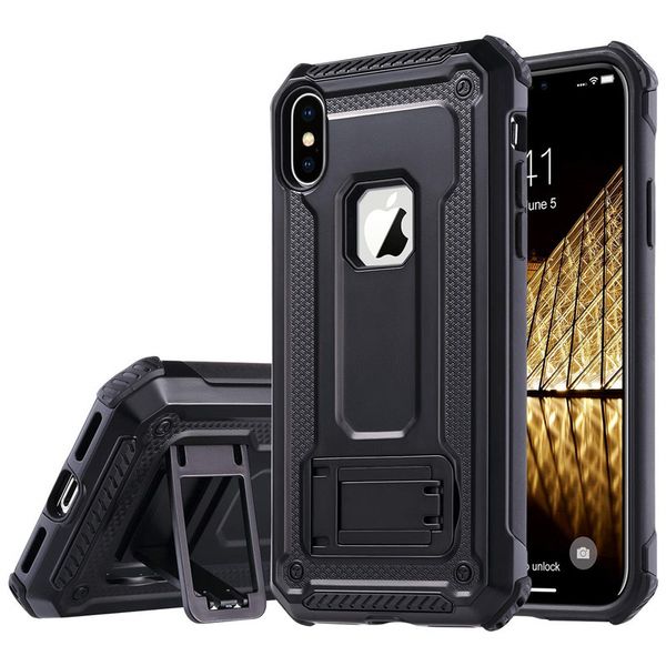 hybrid dual layer hard tpu+pc kickstand phone case for iphone xs max xr x 6 6s 7 8 plus shockproof anti slip protective cover 
hybrid dual layer hard tpu+pc kickstand phone case for iphone xs max xr x 6 6s 7 8 plus shockproof anti slip protective cover