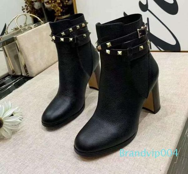 new womens martin rivet lichee chunky heel 8cm cowboy booties ms ladies shorts casual shoes, Black
new womens martin rivet lichee chunky heel 8cm cowboy booties ms ladies shorts casual shoes, Black
