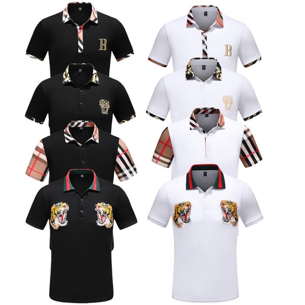 2019 men hort leeve medu a polo hirt fa hion print lim fit de igner polo with white embroidery bee tiger ca ual black polo hirt
2019 men hort leeve medu a polo hirt fa hion print lim fit de igner polo with white embroidery bee tiger ca ual black polo hirt