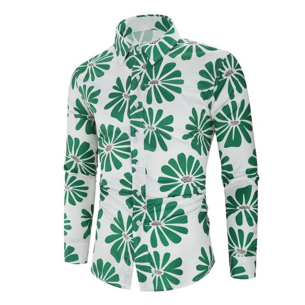 hawaiian shirt for men ready stock floral blouse mens long sleeve fashion flower men's shirts new, White;black
hawaiian shirt for men ready stock floral blouse mens long sleeve fashion flower men's shirts new, White;black