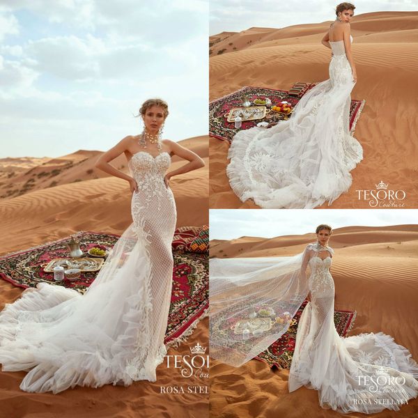 2020 bohemian wedding dresses with wrap lace appliqued sweetheart sweep train mermaid beach wedding dress custom made robes de mariée, White
2020 bohemian wedding dresses with wrap lace appliqued sweetheart sweep train mermaid beach wedding dress custom made robes de mariée, White