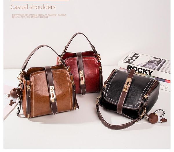2019 brand hot fashion designer Retro single-shoulder slant bag for women Genuine leather handbags designer crossbody bag luggage gifts
2019 brand hot fashion designer Retro single-shoulder slant bag for women Genuine leather handbags designer crossbody bag luggage gifts