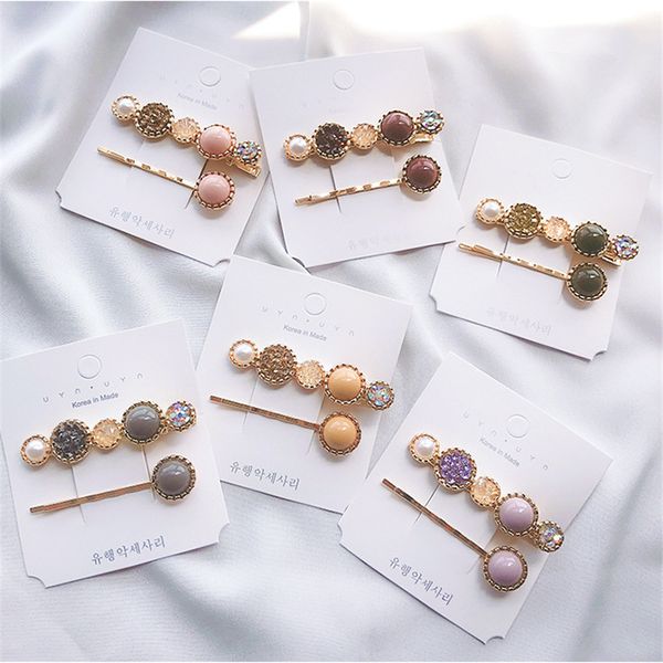 1pcs color hairpin set headdress simple duckbill clip rhinestone girl hairpin bangs word clip hair accessories, Slivery;white
1pcs color hairpin set headdress simple duckbill clip rhinestone girl hairpin bangs word clip hair accessories, Slivery;white