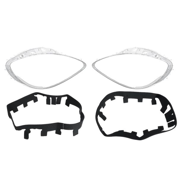 2pcs car clear headlight lens cover gasket replacement head light lamp cover for corvette c6 2005-2013 
2pcs car clear headlight lens cover gasket replacement head light lamp cover for corvette c6 2005-2013