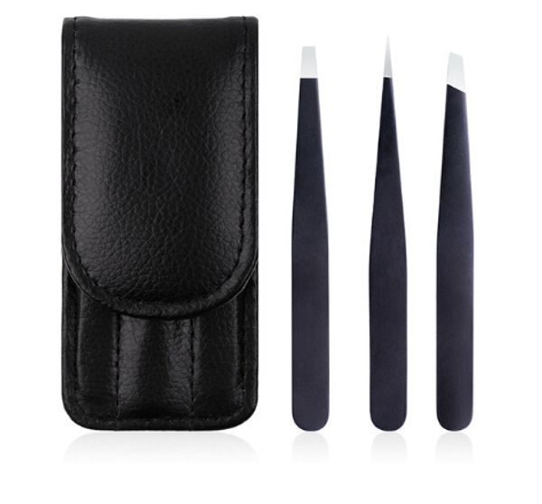 3 pcs/set eyebrow tweezers stainless steel point tip/slant tip/flat tip hair removal makeup tool kit with bag
3 pcs/set eyebrow tweezers stainless steel point tip/slant tip/flat tip hair removal makeup tool kit with bag