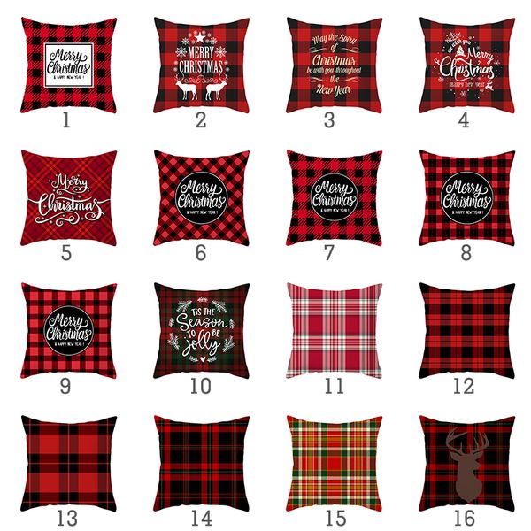 red plaid print cushion cover merry christmas pillow cases polyeste throw pillow covers sofa pillowcase decoration for home
red plaid print cushion cover merry christmas pillow cases polyeste throw pillow covers sofa pillowcase decoration for home