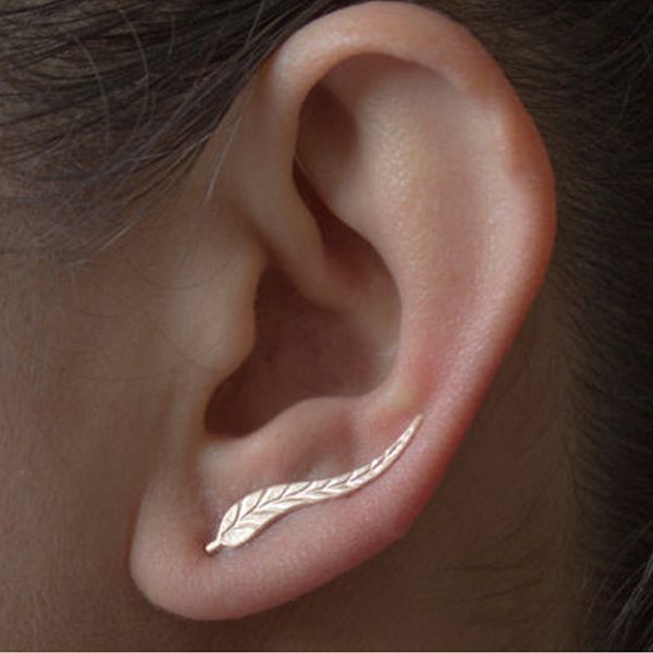 mism ladies 1 pair leaf alloy jewelry earring fashion french metal elegant exquisite simplicity women punk dangler accessories, Silver
mism ladies 1 pair leaf alloy jewelry earring fashion french metal elegant exquisite simplicity women punk dangler accessories, Silver