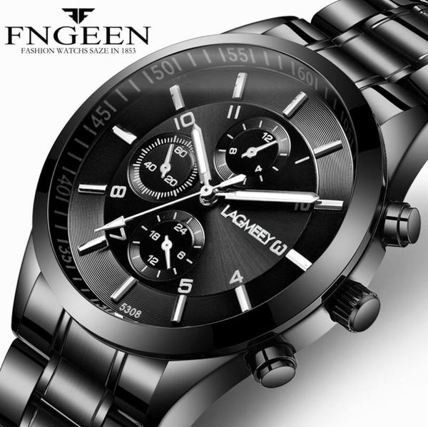 fngeen quartz watch stainless steel relogio luminous running business waterproof outdoor wristwatch gift box, Slivery;brown
fngeen quartz watch stainless steel relogio luminous running business waterproof outdoor wristwatch gift box, Slivery;brown