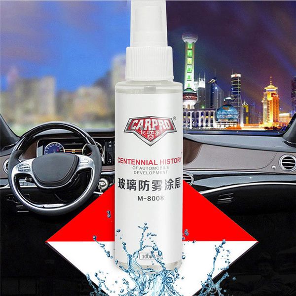 

carprie solid state defog anti fog agent for car rearview mirrors helmets diving mask 100ml antie defogging je25