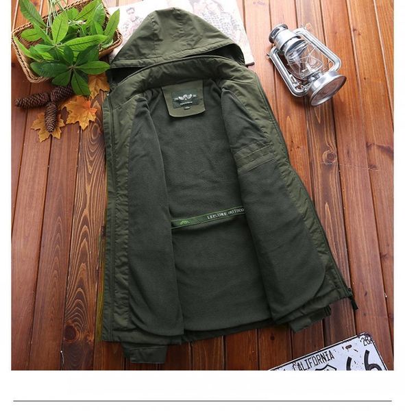 outdoor waterproof jacket men's outerwear autumn & winter waterproof large size brushed and thick jacket mountaineering 689, Black
outdoor waterproof jacket men's outerwear autumn & winter waterproof large size brushed and thick jacket mountaineering 689, Black