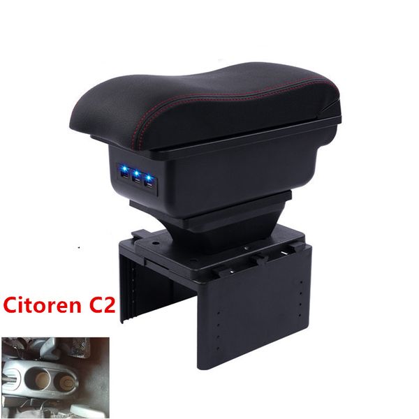 for citoren c2 armrest box universal car center console modification accessories double raised with usb
for citoren c2 armrest box universal car center console modification accessories double raised with usb