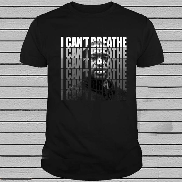 letter printed t-shirt i can't breathe shirt george floyd i cant breath t shirt short sleeve t justice hipping, White;black
letter printed t-shirt i can't breathe shirt george floyd i cant breath t shirt short sleeve t justice hipping, White;black