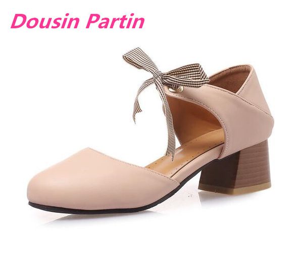 dousin partin women shoes buckle pu leather all match shallow round toe square heels sring/autumn elegant ladies pumps, Black
dousin partin women shoes buckle pu leather all match shallow round toe square heels sring/autumn elegant ladies pumps, Black