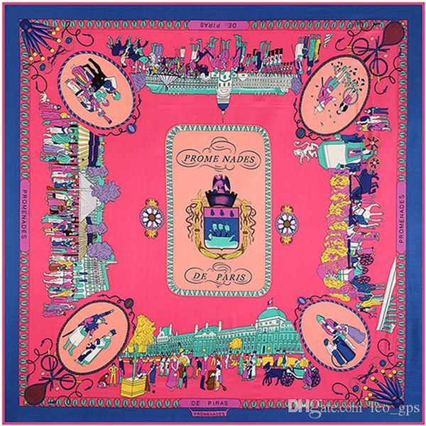 designer scarf scarves 100% silk euro brand style women strolling around paris building printed silk square scarf femal fashion shawls, Blue;gray
designer scarf scarves 100% silk euro brand style women strolling around paris building printed silk square scarf femal fashion shawls, Blue;gray