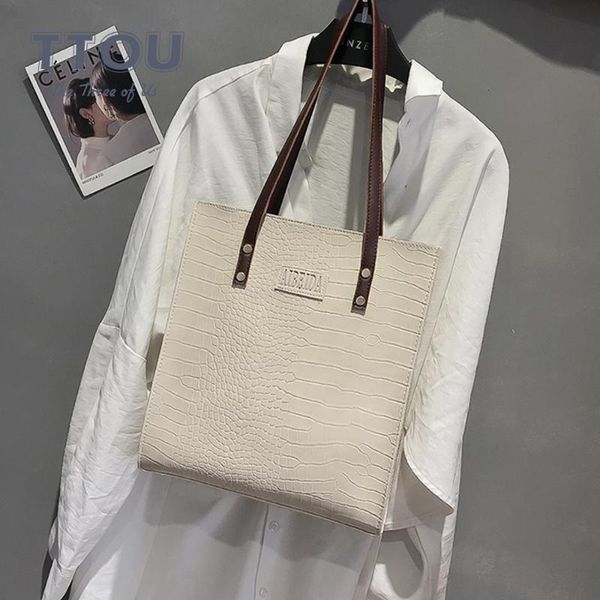 casual solid color women pu leather handbags large capacity shipping travel bags crocodile pattern ladies office shoulder bags
casual solid color women pu leather handbags large capacity shipping travel bags crocodile pattern ladies office shoulder bags