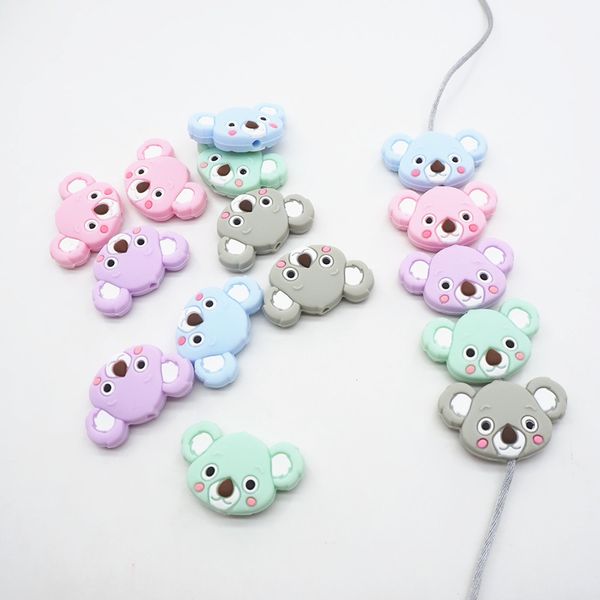 chenkai 10pcs silicone koala teether beads diy animal teething necklace beads for baby dummy cartoon pacifier toy accessories
chenkai 10pcs silicone koala teether beads diy animal teething necklace beads for baby dummy cartoon pacifier toy accessories
