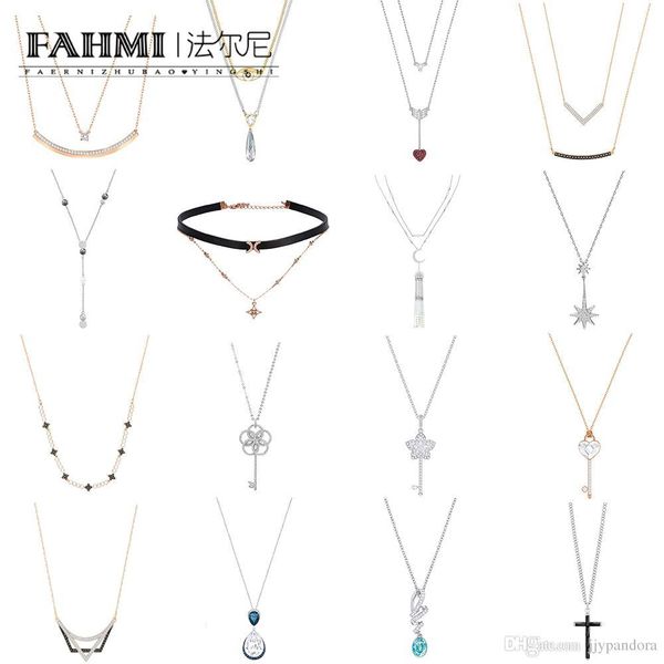 fahmi swa personality cross star love key pendant necklace rose smile face demon eye moon retro tassel double clavicle chain melt your heart, Silver
fahmi swa personality cross star love key pendant necklace rose smile face demon eye moon retro tassel double clavicle chain melt your heart, Silver