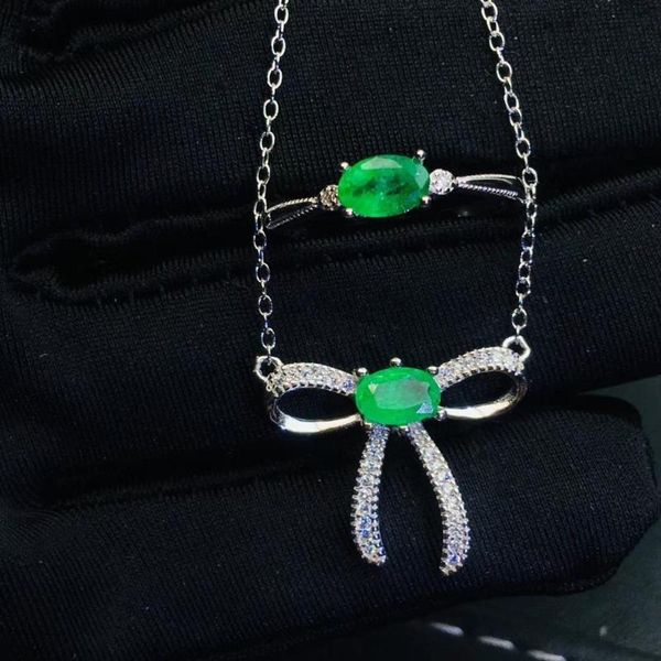 elegant fashion dragonfly natural green emerald gem 925 silver ring necklace natural gemstone jewelry set girl birthday gift, Black
elegant fashion dragonfly natural green emerald gem 925 silver ring necklace natural gemstone jewelry set girl birthday gift, Black