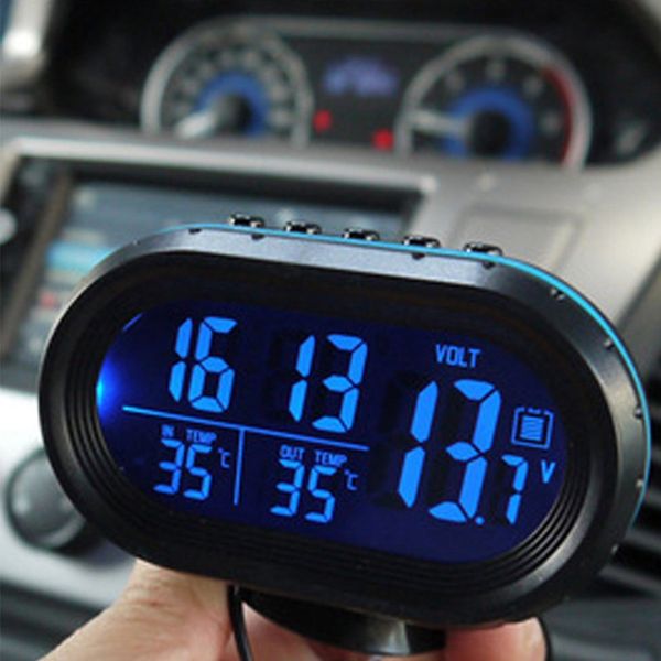 2 in 1 12v / 24v digital auto car thermometer + car battery voltmeter voltage meter tester monitor + electronic clock sale
2 in 1 12v / 24v digital auto car thermometer + car battery voltmeter voltage meter tester monitor + electronic clock sale