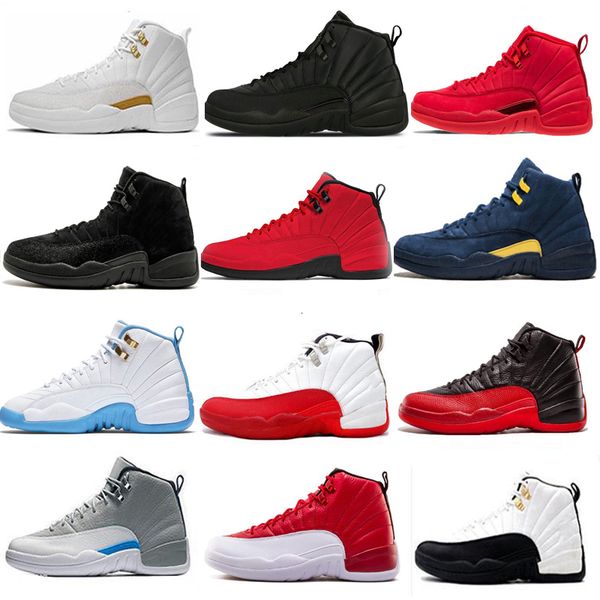 new 12 12s basketball shoes for men winterized wntr gym red flu game royal playoffs blue navy reverse taxi dark grey sneakers us7-13
new 12 12s basketball shoes for men winterized wntr gym red flu game royal playoffs blue navy reverse taxi dark grey sneakers us7-13