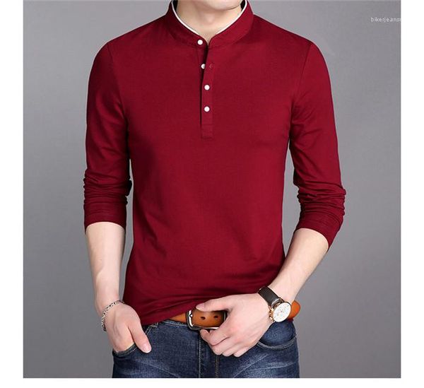 casual tshirt mens long sleeve crew neck homme clothing solid color tees fashion designer spring, White;black
casual tshirt mens long sleeve crew neck homme clothing solid color tees fashion designer spring, White;black