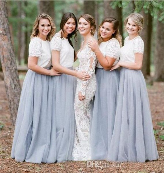 new design two pieces country long bridesmaid dresses with short sleeves lace formal party gowns floor length prom gowns coustom, Blue;red
new design two pieces country long bridesmaid dresses with short sleeves lace formal party gowns floor length prom gowns coustom, Blue;red
