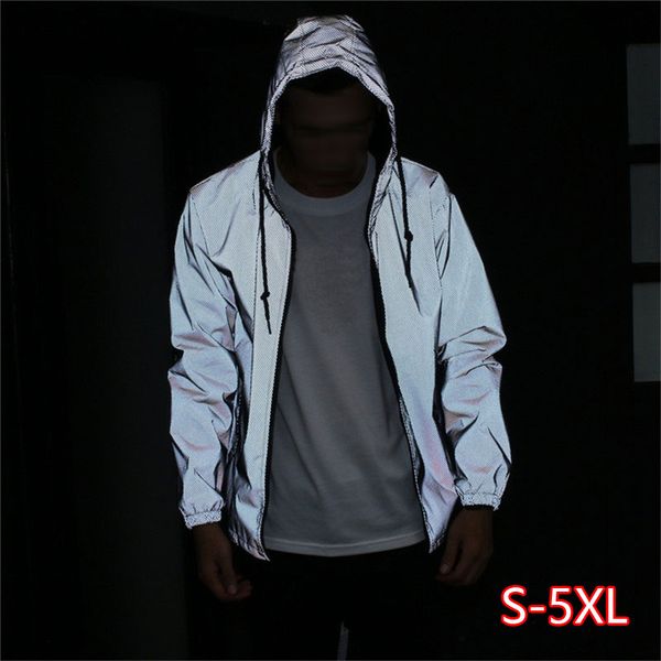 men's jacket reflective casual long sleeve hoodie jacket men/women harajuku windbreaker jackets hooded streetwear coat 2020, Black;brown
men's jacket reflective casual long sleeve hoodie jacket men/women harajuku windbreaker jackets hooded streetwear coat 2020, Black;brown