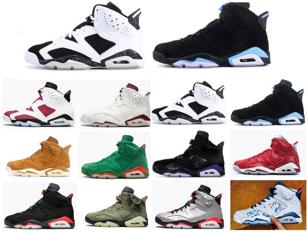 2019 6 Infrared Green Suede Gatorade golden harvest Carmine Medium Olive Maroon Basketball Shoes Reflections of a Champion Tie dyed boots
2019 6 Infrared Green Suede Gatorade golden harvest Carmine Medium Olive Maroon Basketball Shoes Reflections of a Champion Tie dyed boots