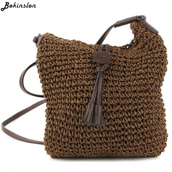 bokinslon straw cross shoulder messenger bag casual female tassels simple woven handbag women bag
bokinslon straw cross shoulder messenger bag casual female tassels simple woven handbag women bag