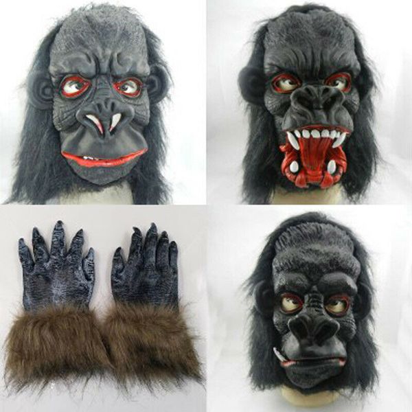 cosplay latex rubber orangutan head claw hair mask gloves animal full mask halloween role play fancy dress party costume
cosplay latex rubber orangutan head claw hair mask gloves animal full mask halloween role play fancy dress party costume