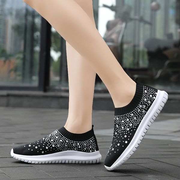 ruiff women's shoes sports leisure slip-on shoes rhinestone sneakers women casual flat fitness walking sock
ruiff women's shoes sports leisure slip-on shoes rhinestone sneakers women casual flat fitness walking sock