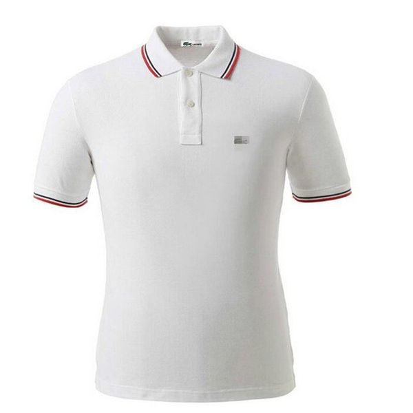 designers polo shirts men casual polo shirt simple fashion everyday matching striped cuff classic double buckle design 100% cotton breathabl, White;black
designers polo shirts men casual polo shirt simple fashion everyday matching striped cuff classic double buckle design 100% cotton breathabl, White;black