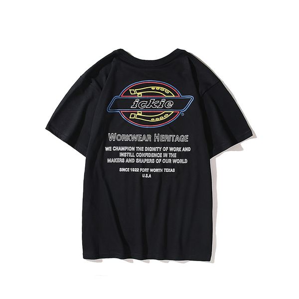 2020/dickies mens womens designer high-quality cotton t-shirt luxury logo printed round neck short-sleeved t-shirt promotional price, White;black
2020/dickies mens womens designer high-quality cotton t-shirt luxury logo printed round neck short-sleeved t-shirt promotional price, White;black