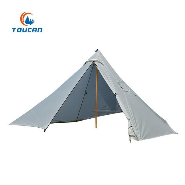 ultralight outdoor camping teepee 2-4 persont pyramid tent 15d silnylon large tent for backpacking hiking
ultralight outdoor camping teepee 2-4 persont pyramid tent 15d silnylon large tent for backpacking hiking