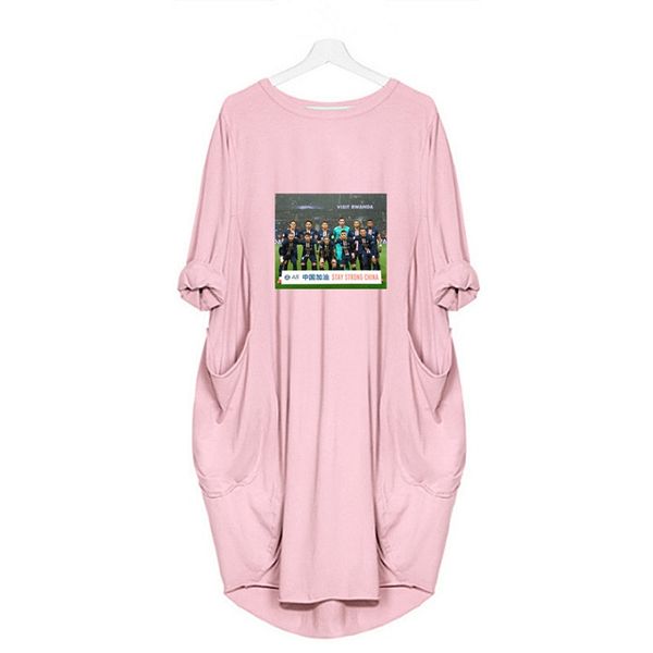 trendy long sleeve bottoming mid-length skirt european fashion new china refueling printing pattern large size loose dress, Black;gray
trendy long sleeve bottoming mid-length skirt european fashion new china refueling printing pattern large size loose dress, Black;gray