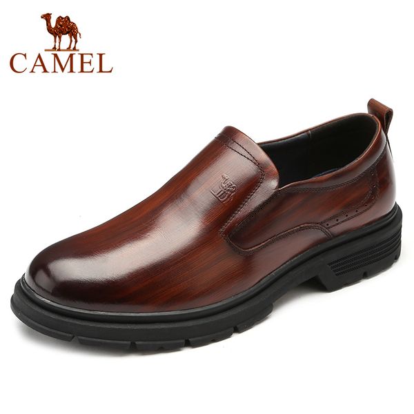 camel men's shoes genuine leather suede cowhide breathable dad shoes men soft charred vintage leather bottom business, Black
camel men's shoes genuine leather suede cowhide breathable dad shoes men soft charred vintage leather bottom business, Black
